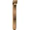 Ekena Millwork Funston Arts and Crafts Smooth Bracket w/ Offset Brace, Western Red Cedar, 5 1/2"W x 36"D x 40"H BKT0604X36X40FST03SWR - alternate 3